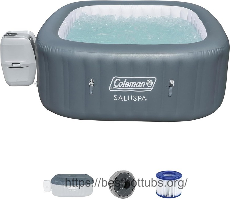 best hot tubs - Coleman SaluSpa AirJet 4 to 6 Person Inflatable Hot Tub